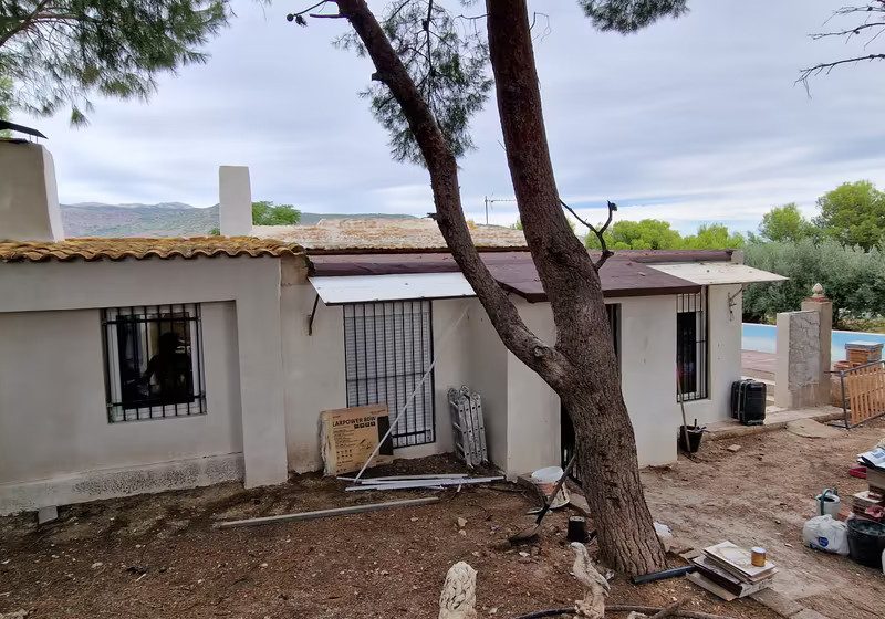 Casa de campo con terreno 7700 metros